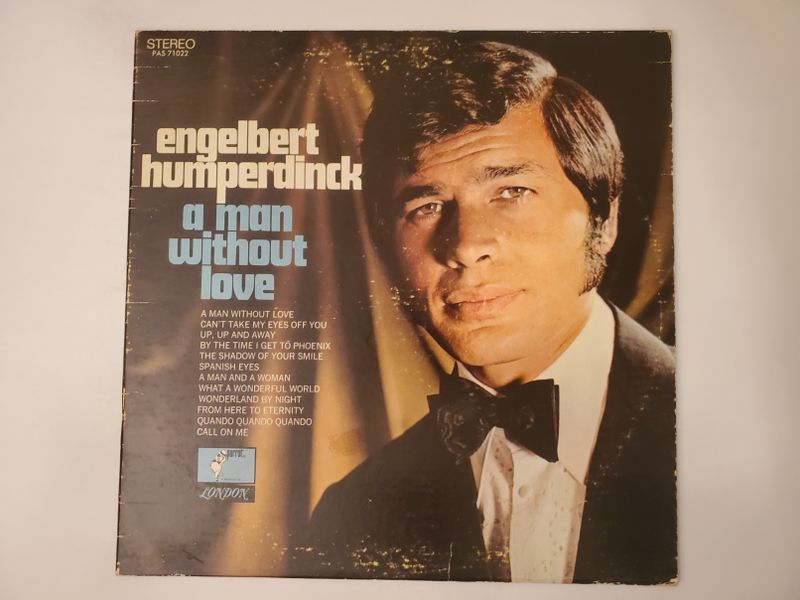Engelbert Humperdinck A Man Without Love vinyl record